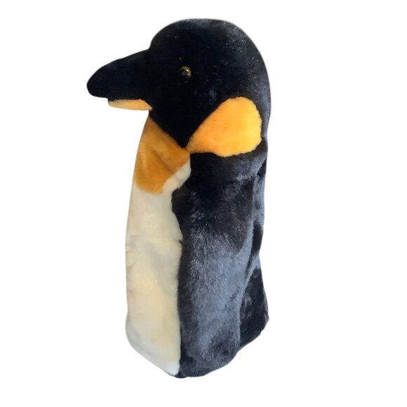 The Puppet Company Penguin Hand Puppet 14" Soft Animal Plush Toy Long Sleeved - Picture 3 of 7